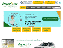 Tablet Screenshot of emprestur.com